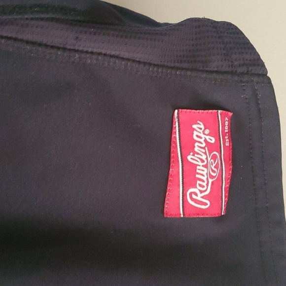 RAWLINGS jersey men's size medium black w/ white numbers CM jersey # 13 - Picture 6 of 15